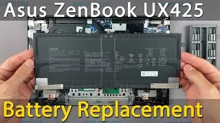 Reemplazo de bater&iacute;a de laptop Asus ZenBook 14 UX425E | Gu&iacute;a paso a paso