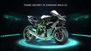 Ninja H2 Grand delivery | Biggest Meet Up #kawasakininja  ninja #ninjah2r  #ninjah2  #superbike