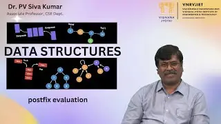 Postfix evaluation by Dr. PV Siva Kumar