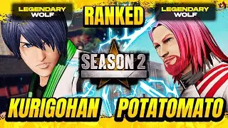 Season 2 ▰ Kurigohan (KIM JAE HOON) VS Potatomato (SALVATORE) ▰ FATAL FURY CoTW High Level Gameplay