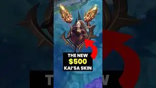 Is The $500 Kai'Sa Skin Really Worth It? 🤔 #lolclips #leagueoflegends #uzi #halloflegends #react