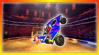 This is the Best Game Mode In Rocket League (Ranked Hoops Highlights & Best Moments)