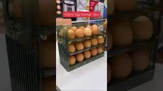 Fridge Egg Storage Box #eggstorage #eggs #storages #fridgestorage