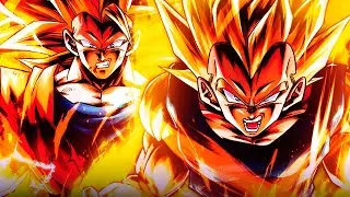 Dragon Ball Legends- *NEW* 6* TAG SSJ3 GOKU/ SSJ2 VEGETA SHOWCASE!