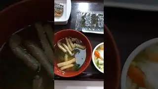 いつものすき家で、今日はさかな鯖定食ミニ￥570