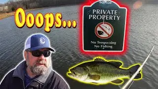 Bass fishing in February in Delaware. Prespawn is near.