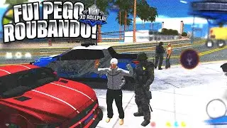 A POLICIA ME PEGOU ROUBANDO NO MTA DE ANDROID!😨 - GTA SAMP/PC