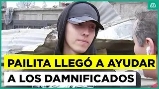 Pailita organizó a voluntarios y se fue a ayudar a los damnificados
