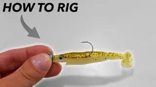 HOE RIG JE EEN SHAD | HOW TO RIG soft plastic lures on a jig head