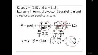 Orthogonal Sets