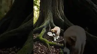 Curious Puppy Discovery