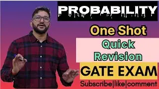 Short quick revision Probability #gate #probability #mathematics 