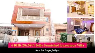 ✨ Dream Home in Jodhpur | 28x59 ft. 4 BHK Fully Furnished Duplex Villa