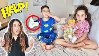 Suri Babysits Her 6 Week Old Baby SISTER!! *Bad Idea* | Jancy Family
