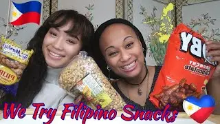 Americans Try Filipino Snacks ! 😃