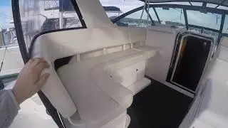 2001 Tiara 3500 open walkthrough