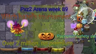 Plants vs zombies 2 battlez week 89 part one, 2 million: Witch hazel tournament