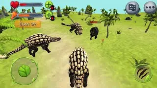 Jurassic Dinosaur Clan Simulator 3D Android Gameplay #5 Ankylosaurus Sim Game 🦖