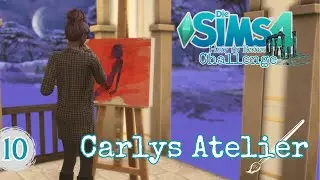 [10] Ein ATELIER f&uuml;r unsere Carly! 🖌 | Die Sims 4 - 