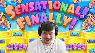THIS SCREEN WAS AMAZING?! Sugar Rush 1000 DOES IT AGAIN!!! (BIG WIN)