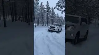 Прадо 150 заезжаем в горку. Полное видео на канале
