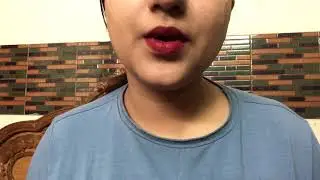 Half n Half Velvet Matte Lipstick Review Swatch Demo Rs180 / Best Affordable Makeup India Lipstick