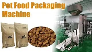 Industrial Pet Food Packaging Machine Demonstration | Accurate 5&ndash;50kg Bags Contact:+8617703863868