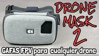 GAFAS PARA DRONES NO FPV: DRONE MASK 2 POR 170€ ¿MERECEN LA PENA?