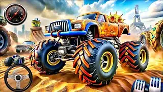 Extreme Monster Truck Games 3D - 4X4 Extreme Racing Stunts Challenge Driver - Android GamePlay #3