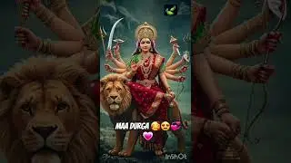Maa Durga art !inshort editing maa ambe arti maa Durga photo send Karo