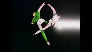 Shin Captain Tsubasa - Japan vs Germany : Overhead Drive Shot
