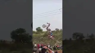 Kay de wolf big air #motocross