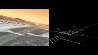 Vision Based Landing on Runway