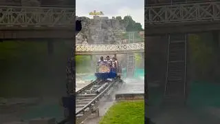 Train ride 🚃 in water 🌊#shortvideo #shorts #short #wonderlahyderabad #wonderland #trending