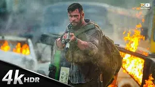 Tyler Rake's Legacy: Extraction Movie 4K HDR: All Action Sequences Analyzed