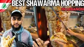 Street Food Shawarma Hopping, Beirut City! 🇱🇧