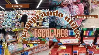 ¡Comprando Útiles Escolares 2025! 🛍️ Back to school 📚|SoniVlogs✨