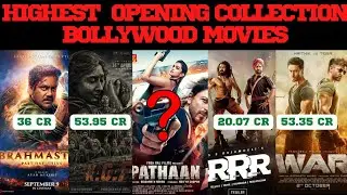 1st Day Highest  Opening Collection In Bollywood Movies All Time .pathaan collection