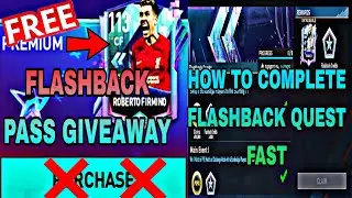 How To Complete Flashback Quest I Flashback Pass Giveaway I Fifa Mobile Giveaway Flashback Pass