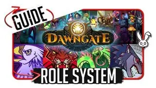 Dawngate GUIDE: Role System (Gladiator, Tactician, Hunter, Predator)