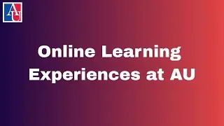 American University - Graduate Studies - Online Asynchronous Coursework Explained