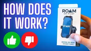 Roam Bike Phone Mount (Demonstration & Review)