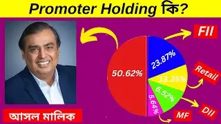 প্রোমোটার হোল্ডিং কী?।|What is Promoter Holding?||Promoter Holding Explained in Bengali