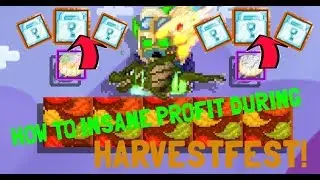 INSANE PROFIT DURING HARVESTFEST 2018! NEW WAY! | Growtopia