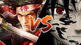samurai ll vegance vs saski akatsuki Shinobi heroes rap