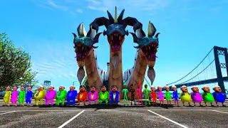 Little Shingam Playing Hide and Seek with Colorful Motu Patlu, Don in GTA 5 | Gta 5 Mods
