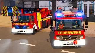 Emergency Call 112 - German Firefighters Mülheim Skin Showcase! 4K