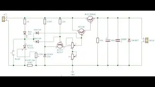 Fonte de Bancada Linear com Proteção contra Curto Circuito e Sobre Corrente.