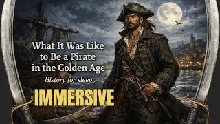 What It Was REALLY Like to Be a Pirate☠️ | IMMERSIVE HISTORY FOR SLEEP💤💤💤