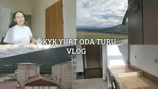 KYK YURT ODAMA YERLEŞİYORUM | ODA TURU | VLOG
